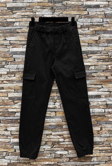 Pantalon CARGO NOIR