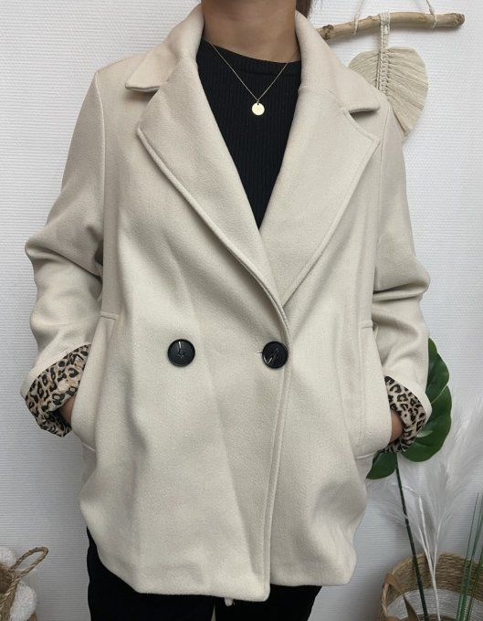 Manteau LEO BEIGE