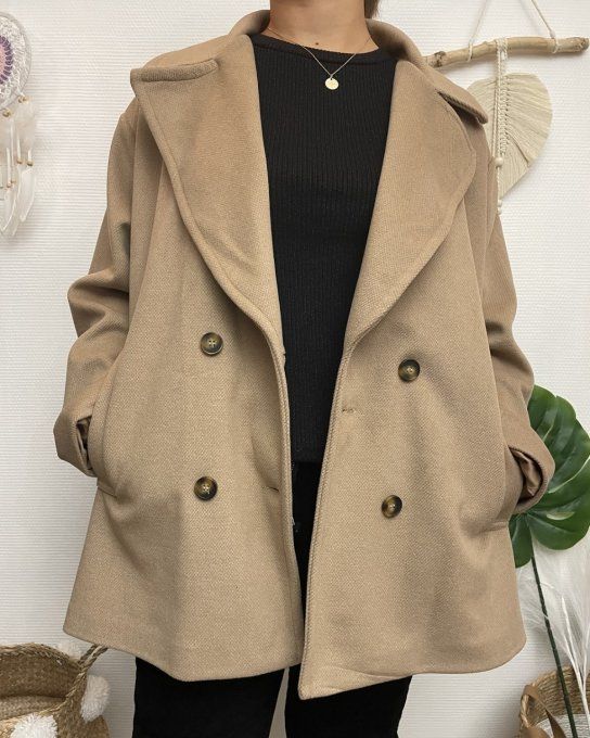 Manteau JENNILY CAMEL