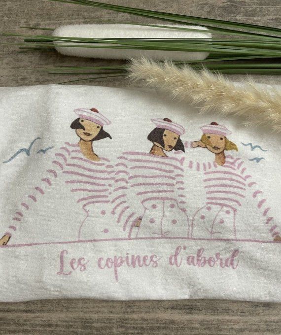 Tee-shirt LES COPINES D'ABORD 